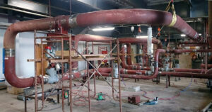 Монтаж стальных трубопроводов